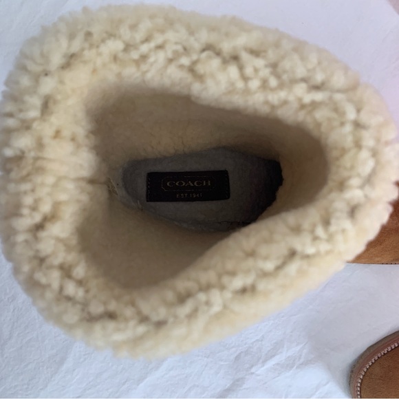 Coach Ginger Suede Winter Boots - Picture 5 of 5